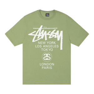 Футболка Stussy World Tour Мосс