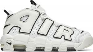 Air uptempo clearance black white