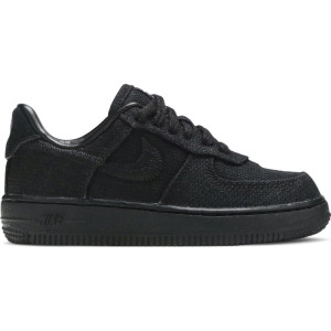 Кроссовки Nike Stussy x Air Force 1 Low PS 'Black', черный