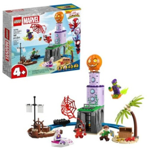 Конструктор Lego Marvel Super Heroes Team Spidey At Green Goblin's Lighthouse 10790, 149 деталей