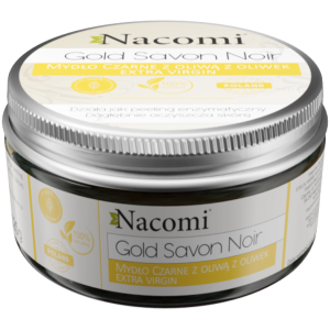 Nacomi Gold Savon Noir мыло черное с оливковым маслом, 125 г
