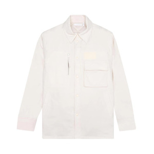 Рубашка Helmut Lang Flannel Shirt 'White', белый