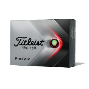 Мячи для гольфа Pro V1X 12 штук белые TITLEIST, белый