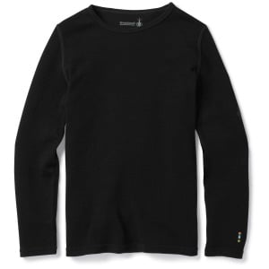 Термобельё детское Smartwool Classic Thermal Merino Base Layer Crew, чёрный