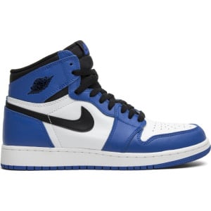 Кроссовки Air Jordan 1 Retro High OG BG Game Royal, белый