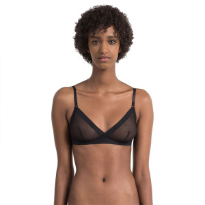 Бюстгальтер Calvin Klein Triangle Sculpted Triangle, черный