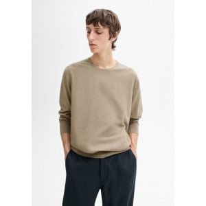 Джемпер LONG SLEEVE Massimo Dutti, светло-коричневый