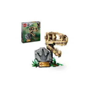 Lego Jurassic World Окаменелости динозавра: игрушка-динозавр с головой тираннозавра