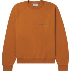 Толстовка Fear of God Essentials x Mr. Porter Exclusive Crewneck Sweatshirt 'Vicunia', коричневый