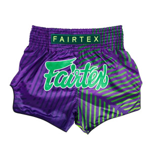 Шорты для тайского бокса Fairtex Racer BS1922, размер XL, фиолетовый