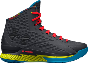 Under armour curry 1 deals kids green