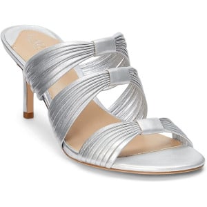 Туфли LAUREN Ralph Lauren Lorraine Heel Sandal, цвет Bright Silver