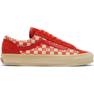 Кеды Vans Joe Freshgoods x OG Style 36 LX Honeymoon Stage - Red, красный