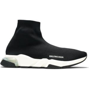 Кроссовки Balenciaga Speed Trainer Clear Sole - Black, черный