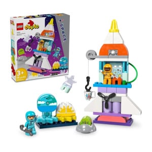 Конструктор Lego DUPLO 3in1 Space Shuttle Adventure 10422, 58 деталей