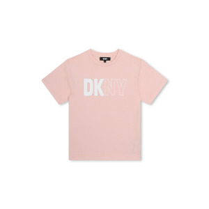 Футболка с логотипом Dkny, розовый