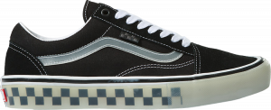 Vans black and rubber top