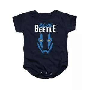 Комбинезон с маской для маленьких девочек Blue Beetle, синий