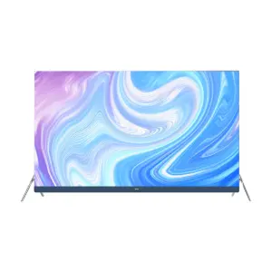 Телевизор Haier LU55X5(PRO), 55", 4K UHD, Direct LED, 120 Гц, синий/серебристый