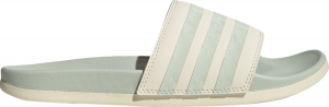 Adidas adilette green online white