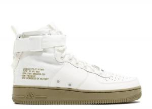 Nike SF AIR FORCE 1 MID OLIVE IVORY