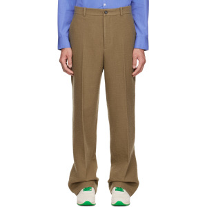 Желтовато-коричневые брюки Gustavo The Row