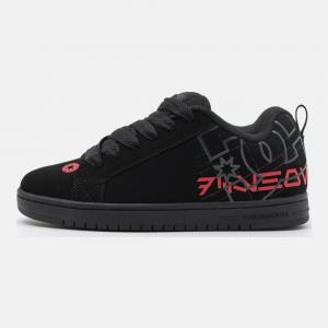 Dc Shoes Court Graffik Unisex black grey red