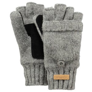 Перчатки Barts Haakon Bumgloves Boys, цвет Heather Grey