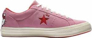 Converse Hello Kitty x One Star Suede Low Top Prism Pink