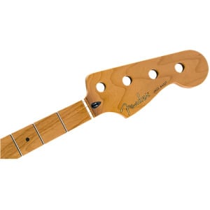 Подлинный гриф Fender из жареного клена Jazz Bass 9,5" кленовый C-образный гриф 099-0702-920