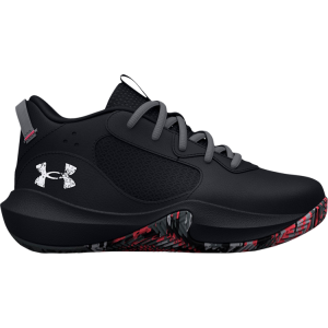 Кроссовки Under Armour Lockdown 6 PS Black Blitz Red, черный