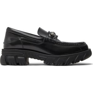 Кроссовки Gucci Horsebit Loafer Black, черный