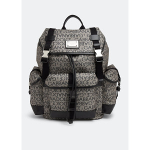 Рюкзак DOLCE&GABBANA Printed backpack, серый