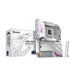 Материнская плата Gigabyte Z890 Aorus Elite X Ice, LGA1851, DDR5, Wi-Fi