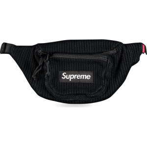 Supreme String Waist Bag - Black