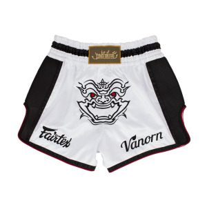 Шорты для тайского бокса Fairtex BS1712, размер M, белый