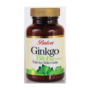 Активная добавка Balen Ginko Biloba Tablet, 60 штуки