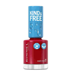Rimmel Kind & Free лак для ногтей, 156 Poppy Pop Red