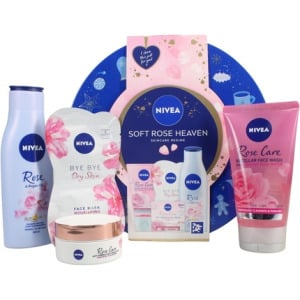 Подарочный набор для ухода за кожей Soft Rose Heaven для женщин Nivea