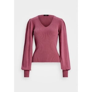 Джемпер COTTON BLEND BLOUSON SLEEVE SWEATER Lauren Ralph Lauren, розовый