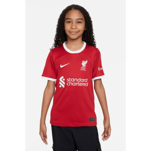 Детская футбольная футболка Jr Liverpool Stadium 23/24 Home Nike, красный