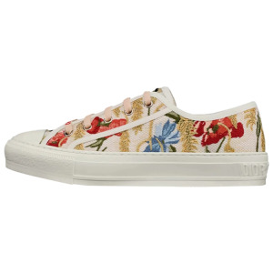 Кеды женские Walk'N'Dior Floral Embroidery, белый