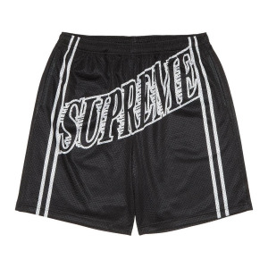 Шорты Supreme Slap Shot Baggy Mesh, черный