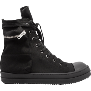 Кроссовки Rick Owens DRKSHDW Gethsemane Cotton Cargo High Triple Black, черный