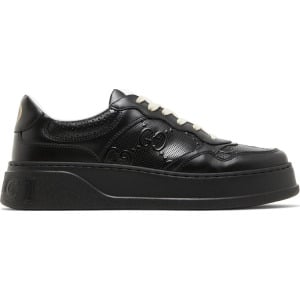 Кроссовки Gucci GG Embossed Sneaker Black, черный