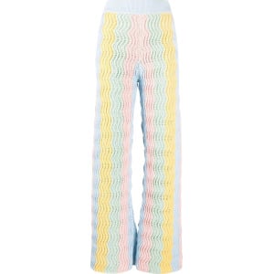 Брюки Casablanca Rainbow Gradient Knit Flare Pant 'Mulitcolor', разноцветный