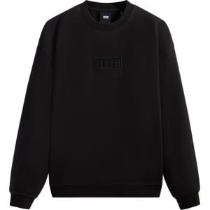 Толстовка Kith Cyber Monday Crewneck 'Black', черный