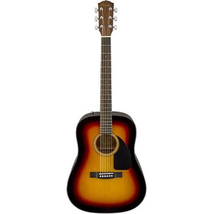 Акустическая гитара Fender CD60 Dreadnought V3 Sunburst with Case