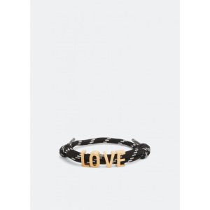 Браслет BALENCIAGA L.O.V.E. bracelet, черный