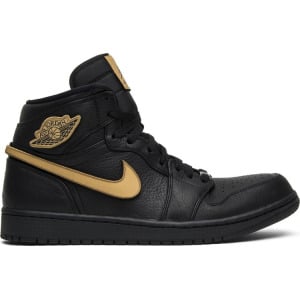 Кроссовки Air Jordan 1 Retro High BHM 2017, черный